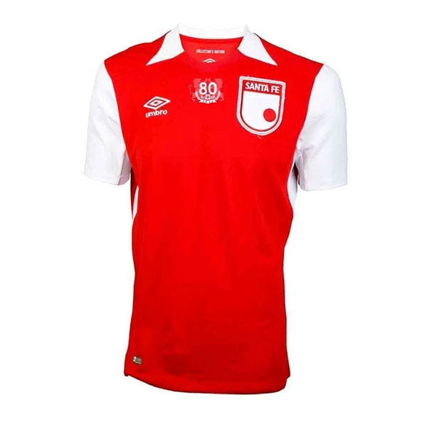 Thailande Maillot Independient Santa Fe 80 Années 2021 2022 Pas Cher